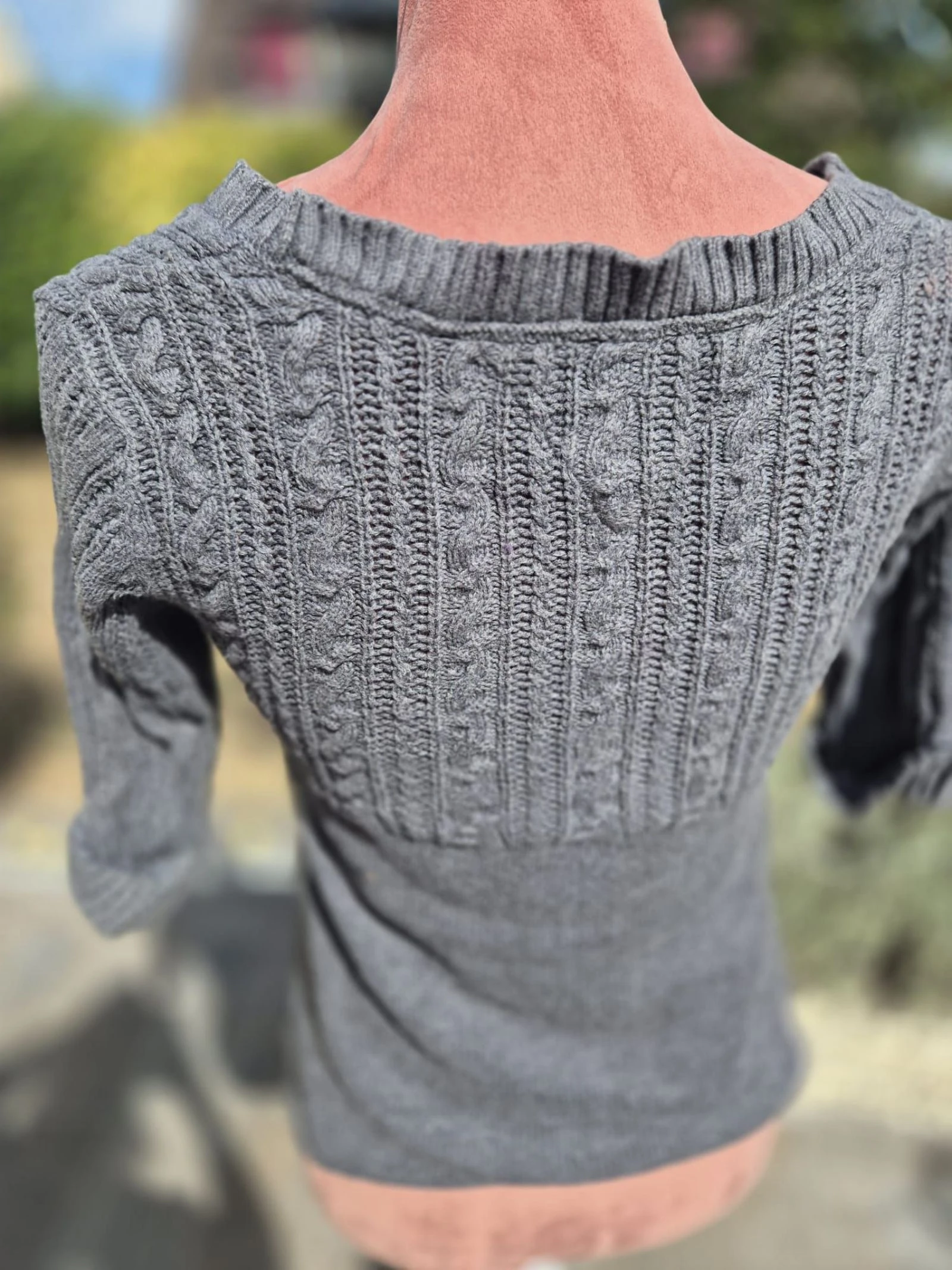 Colete / Cardigan Tommy Hilfiger - Cinza - Tamanho L (serve menor: corresponde mais a um S/M) – photo 2